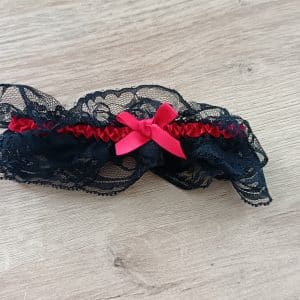 Jarretières noire rougex2