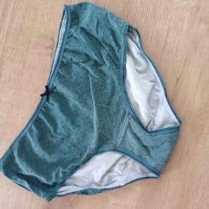 Culotte nuit turquoise