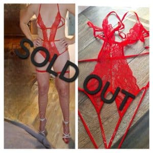 Xmas underwear worn 2 days