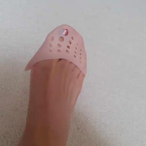 protège pied silicone