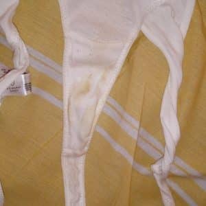Culotte blanche salle