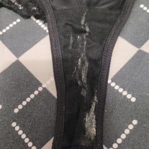 Culotte sale et très excitée du 30 décembre