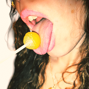 15€ 🍭 Je m'insère une sucette et je la lêche derrière