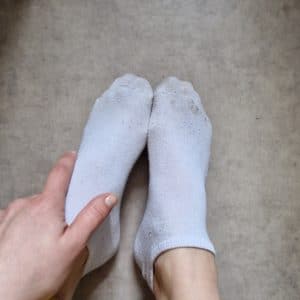 Chaussettes portées 48h