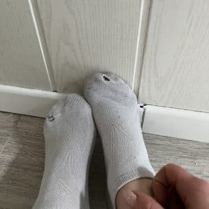 Chaussettes portées