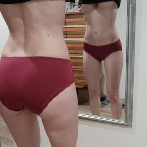 Culotte coton spécial printemps rouge