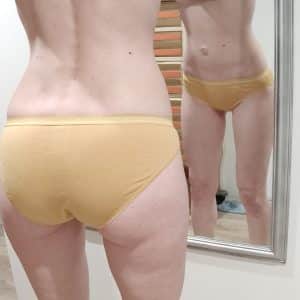 Culotte coton spécial printemps jaune