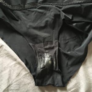 Culotte perte blanche
