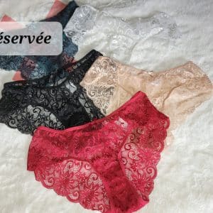 Personnalise moi!!! Culotte dentelle