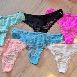 🔥NEW🔥 string dentelle flashy ❤️💚🩵💙