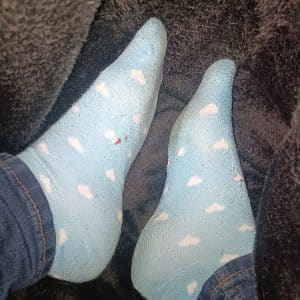 Chaussettes portées