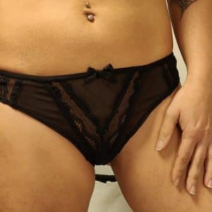 Culotte voile transparent