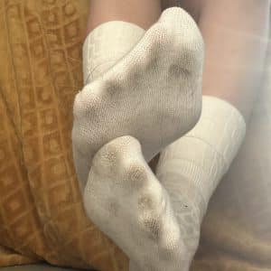 Chaussettes blanches sales