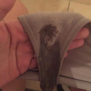 Culotte très mouillée
