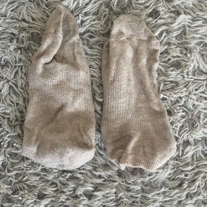 Petites chaussettes beiges