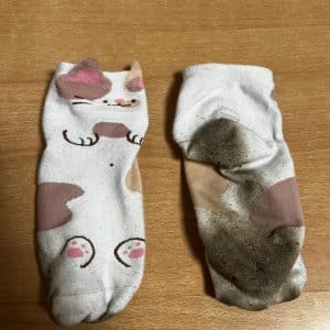 Chaussettes sales et puantes