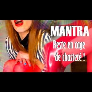 𝗠𝗔𝗡𝗧𝗥𝗔 : Reste en cage de chasteté ! 😵💫