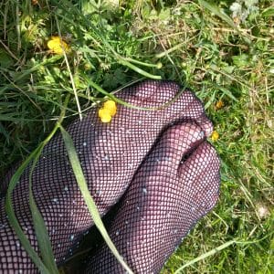 5 photos avec collant à paillette