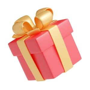Cadeau de taille moyenne