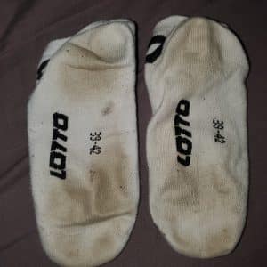 Chaussettes portées 2 jours