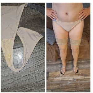 G string worn 3 days