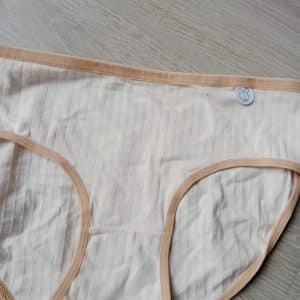 Ma culotte coton abricot 24h + masturbation