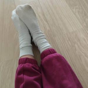 VENDU Chaussettes d'étudiante 1 semaine