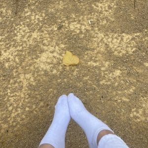pieds + chaussette