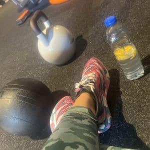 Séance sport 💦🏋️♀️