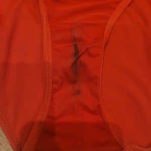 Culotte sale étudiante