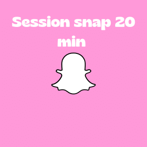 SESSION SNAP DE 20 MIN 💕