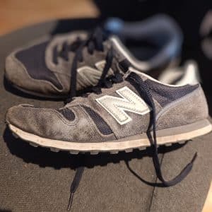 Mes vieilles New balance odorantes et usées