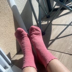 Chaussette rose brillante 🤩 48h