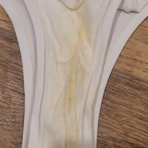 Culotte sale étudiante