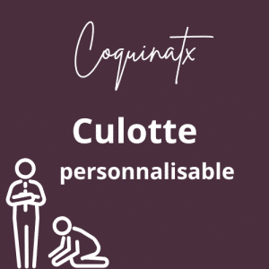 Culotte personnalisable