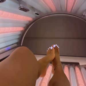 Mes pieds au sauna