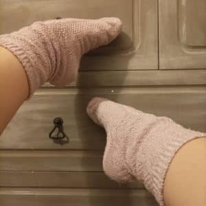 mes chaussettes sales, bien portees, toutes douces