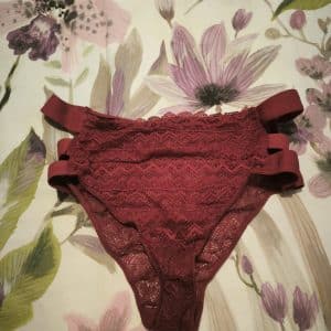 Masturbated in another red candy 2