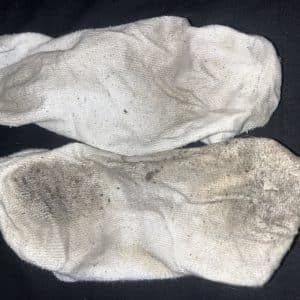 Chaussette très sales