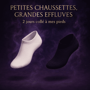 🦶🏻🧦« Petites chaussettes, grandes effluves - 2 jours collé à mes pieds»🧦🦶🏻