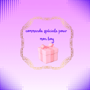 commande pour mon boy