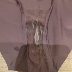 Culotte sale, transpiration et excitation...