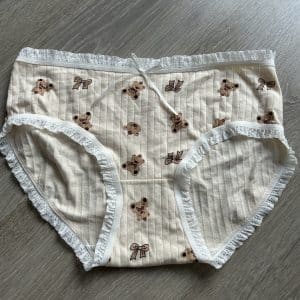 Ma petite culotte en coton oursons trop mignons 🎀