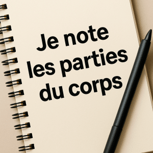 Je note votre partie génitale