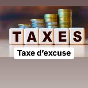 Taxe d'excuse