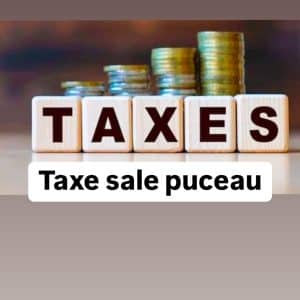 Taxe sale puceau