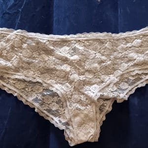 Culotte dentelle blanche