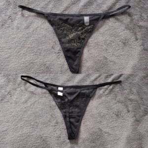 String ficelle noir