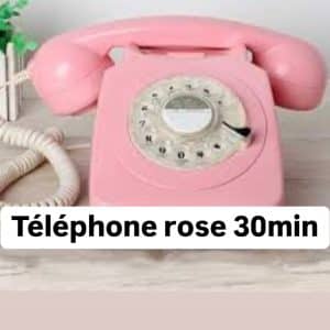 Téléphone rose 30min