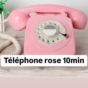 Téléphone rose 10min